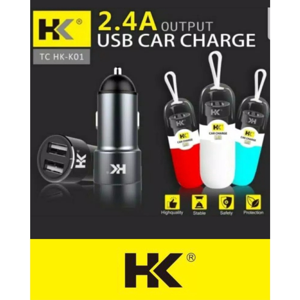 KEPALA SAVER CAR CHARGER MOBIL HK HK01