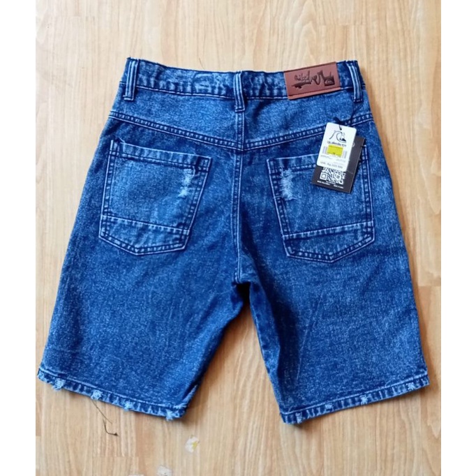 Sobek Pendek - Celana Jeans Pendek Sobek Pria size 28-34