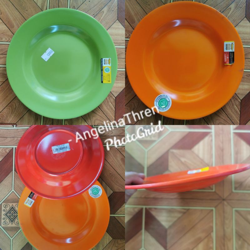 Piring Melamine Ceper 7 Inch Golden Dragon - Piring Makan Ceper Melamine