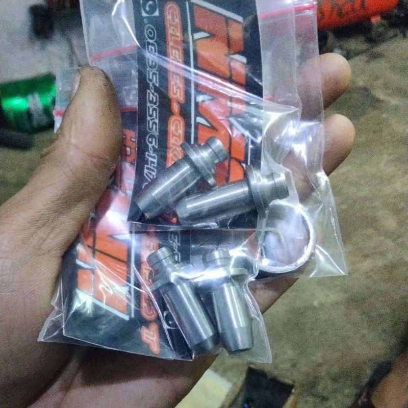 bosh klep dari bahan mentah ironcasting bubut cnc batang 5mm di peruntukaan untuk motor rubahan