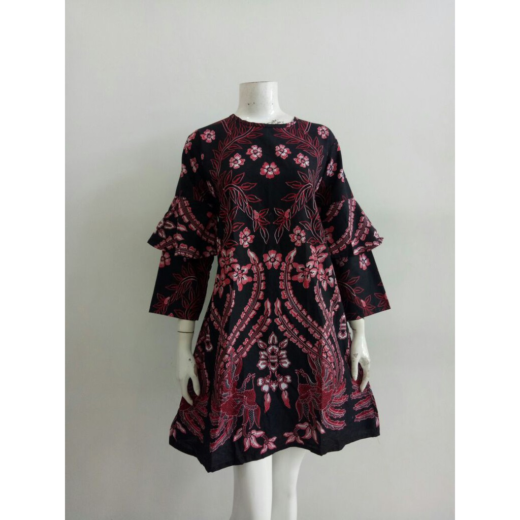 Tunik Batik Kembar Manis Puffy