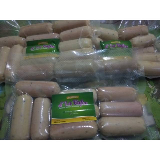 

Homemade sosis ayam