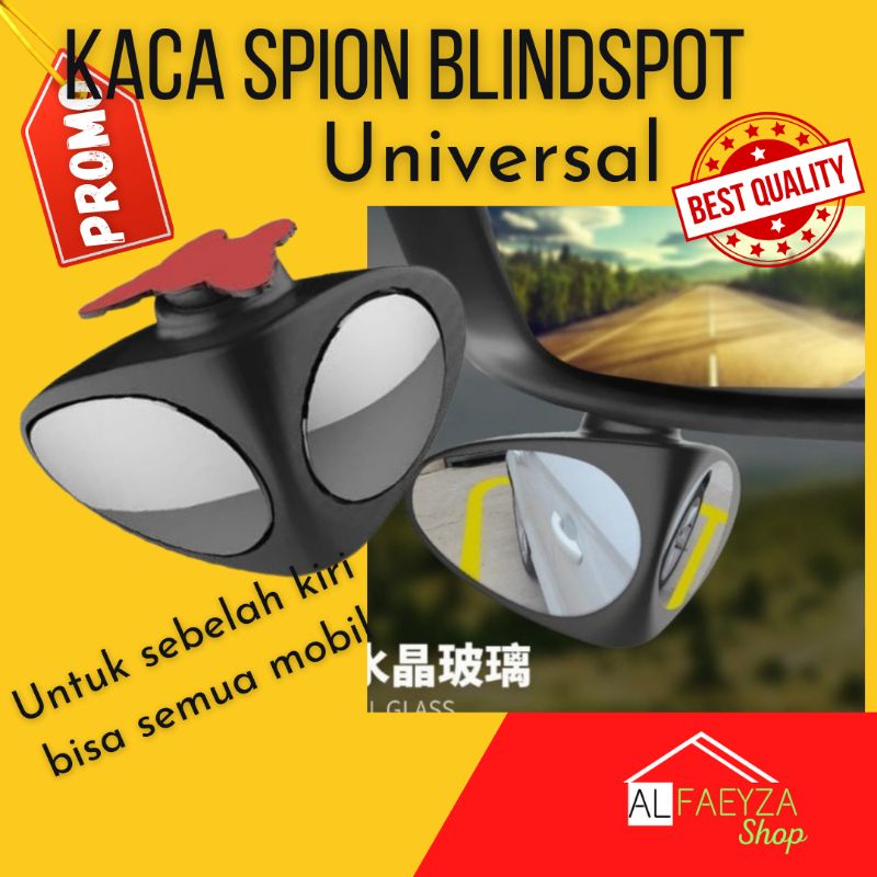 Kaca Spion Blidspot Mobil Universal Spion Mobil Tambahan Sebelah kiri