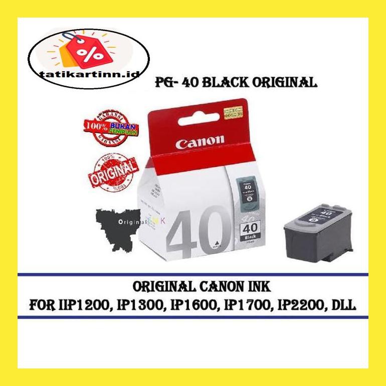 

740Dpppt Tinta Canon Pg-40 Black Original Ink Catridge Black 8D6Mpt0P