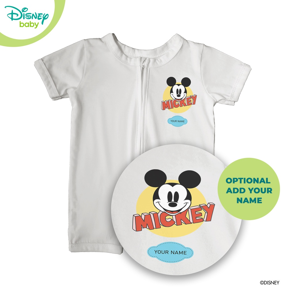 Jumper Bayi Pendek Mickey DISNEY Katun Bambu DMF157