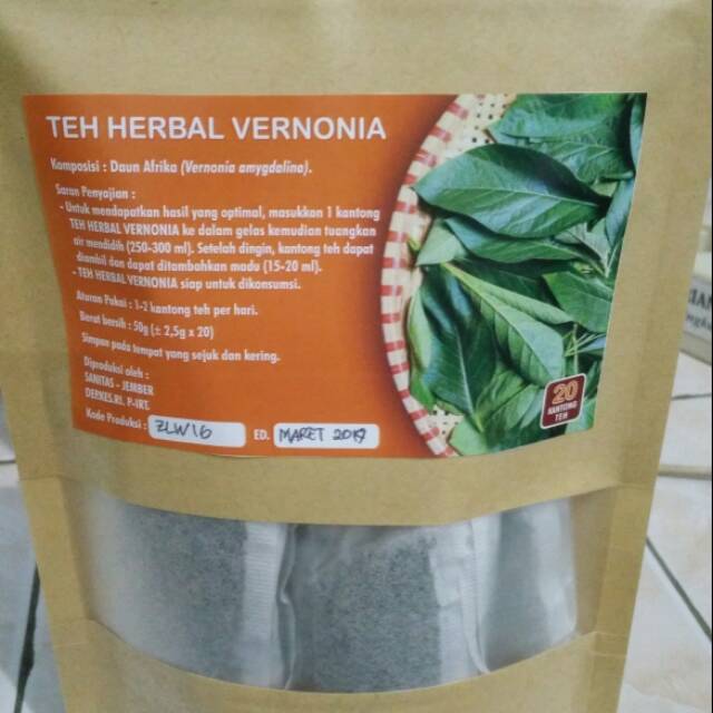 

Teh Herbal Vernonia / Daun Afrika