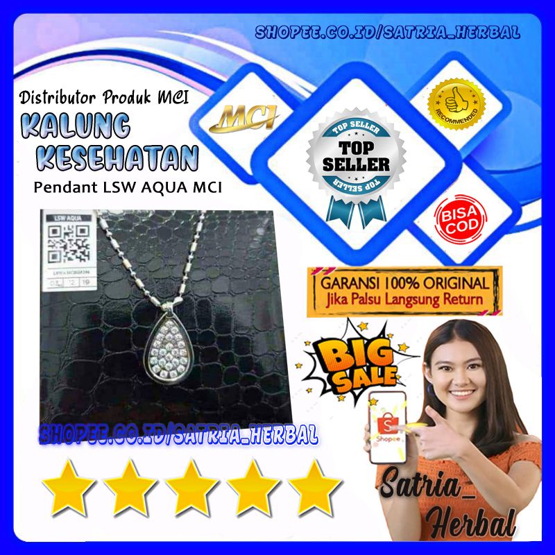 NEW LIMITED LSW AQUA - KALUNG MCI - KALUNG KESEHATAN - KALUNG LSW AQUA - LSW AQUA SERIES MCI ASLI