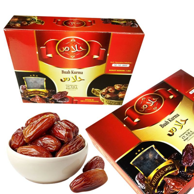 

Kurma Khalas 1 kg Golden date