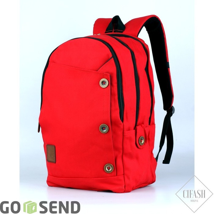 Tas Ransel ST 033 (Tas Sekolah, Tas Bandung, Tas Cowok, Tas Cewek) terbatas