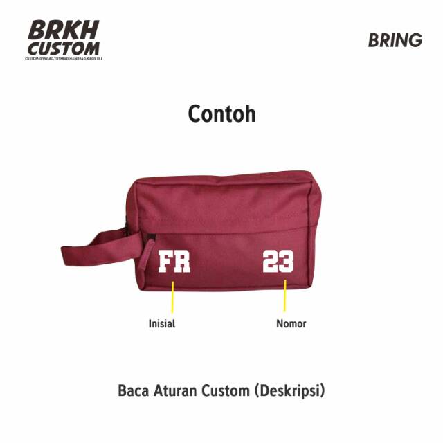 Handbag custom murah