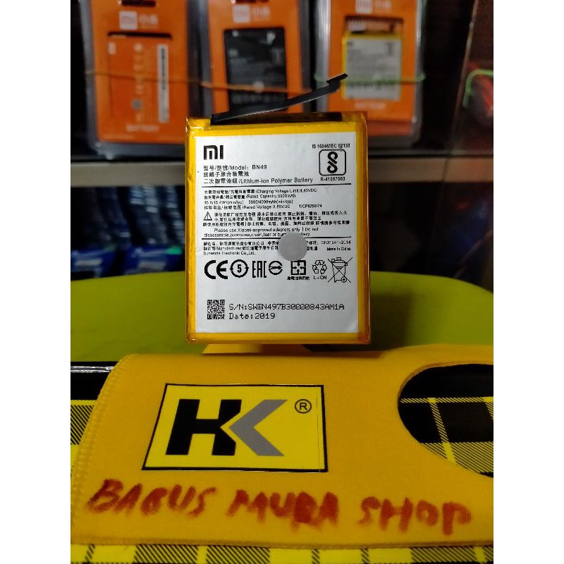 Batre battery baterai Original Xiaomi Redmi7A / Redmi 7A / BN 49 / BN49