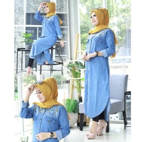 Revila Long Tunik by Gozzo Bogania