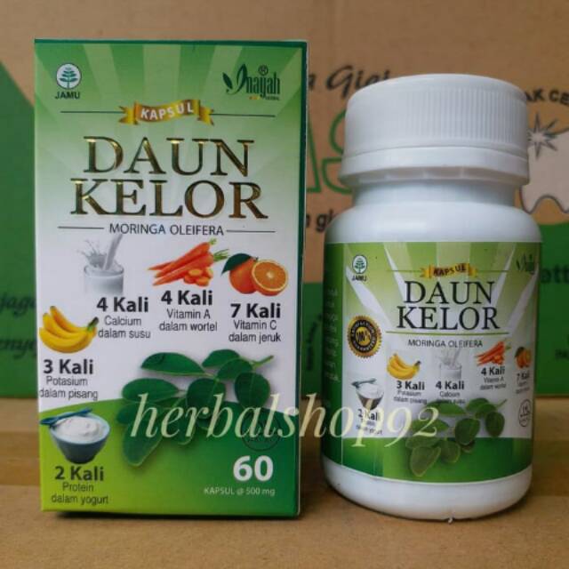 Jual Kapsul Daun Kelor Isi Kapsul Shopee Indonesia