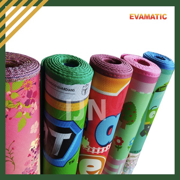 Evamatic Matras Karpet Alas Tikar Lantai Eva 120x200 Motif Karakter Evamatic Tikar Karpet - IJN