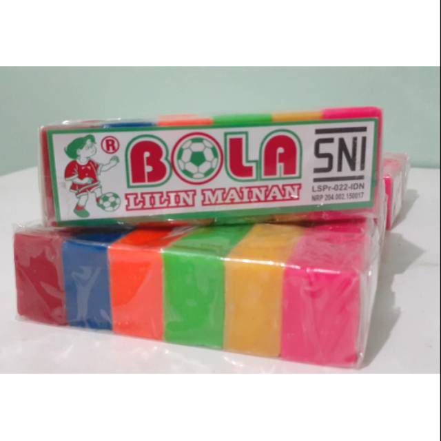 BOLA LILIN Mainan - Mainan Anak Plastisin