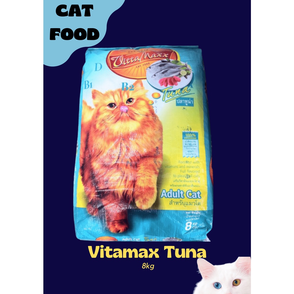 Vitamax Adult Cat 1 Sak 8kg Tuna Dry Food Makanan Kucing