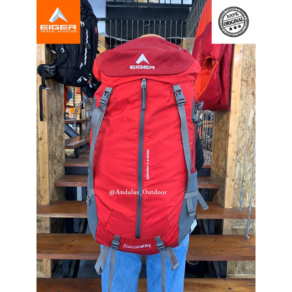 EIGER001 CARRIER ELIPTIC LUNARIS 45L, RED 0062