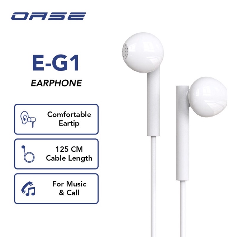 oase's E-G1 earphone