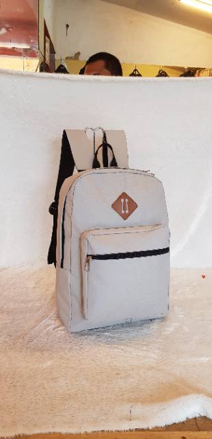 Durablebags Backpack SD SMP SMA Kuliah Tas ransel Ransel Hitam Kanvas Pria Wanita Tas Punggung Sekolah Pelajar Perguruan Tinggi untuk Remaja Ransel Kasual Mochila Ransel Harian Travel