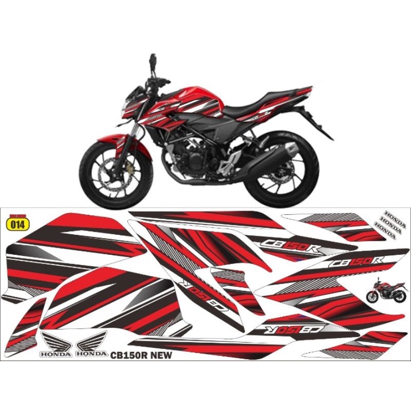 striping honda cb150 R/decal variasi cb 150 R