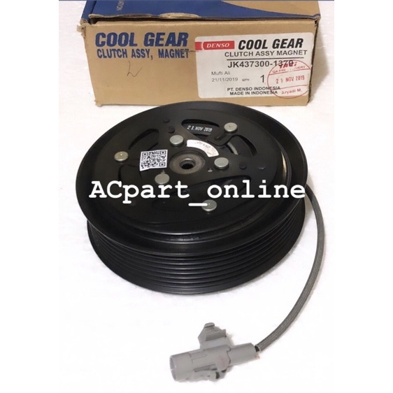 magnet clutch klat fortuner , innova diesel ori denso coolgear