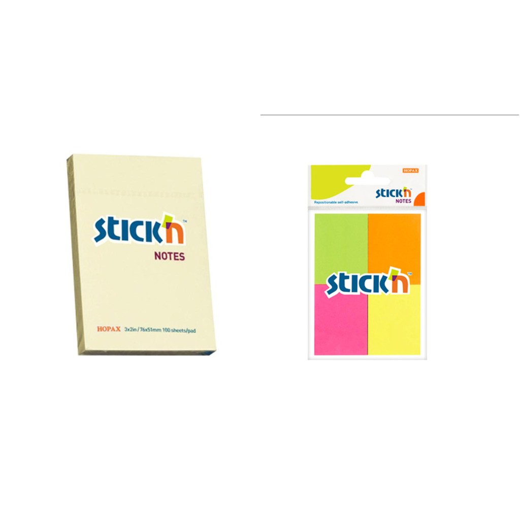 

Stickn Note 21006 dan Stickn Note 21091/4 warna - Bundling C