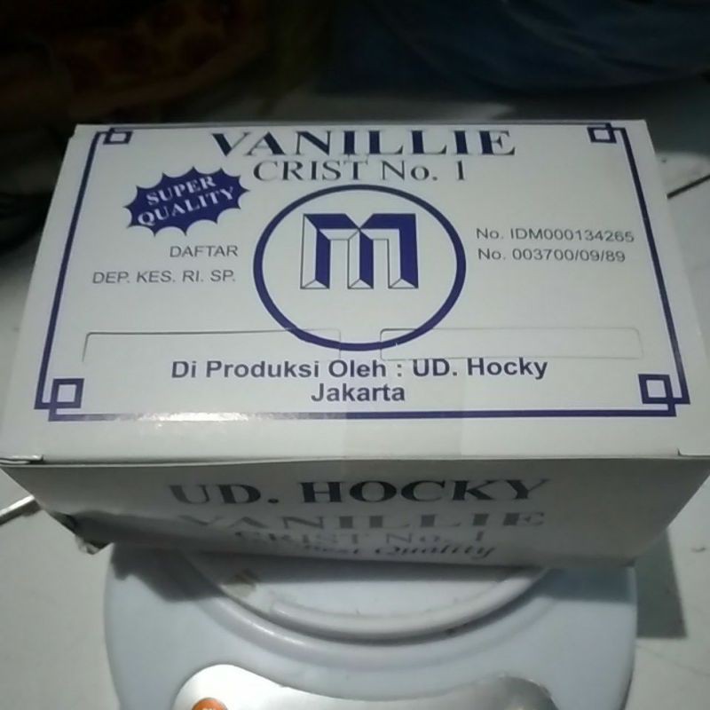 vanillie sachet