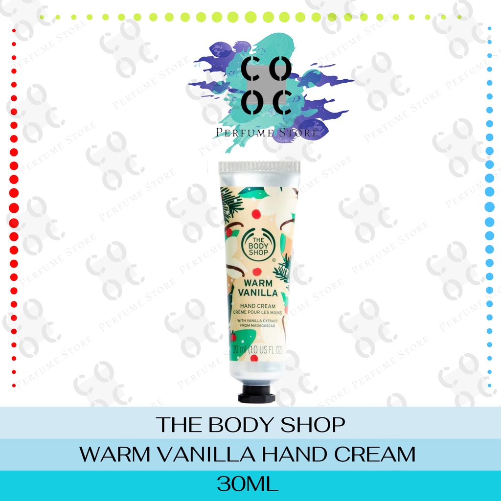THE BODY SHOP HAND CREAM WARM VANILLA 30ML
