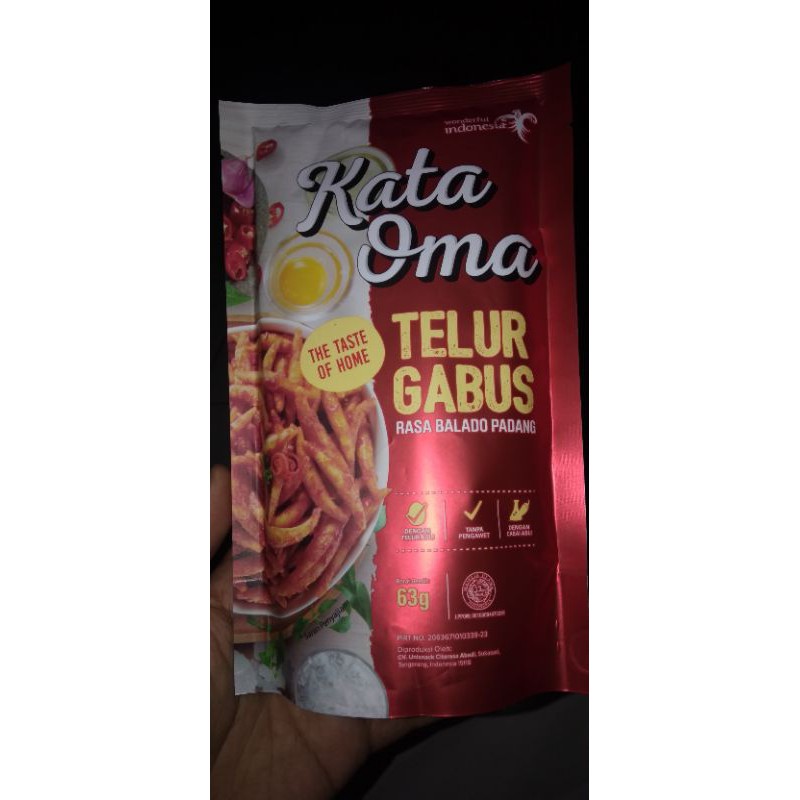 

KATA OMA TELUR GABUS - RASA PADANG BALADO