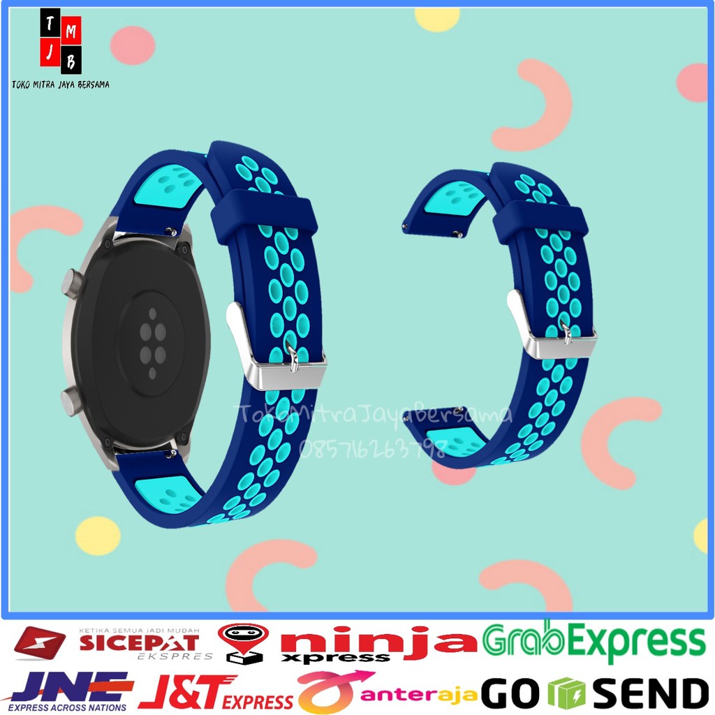 SPORT STRAP SILICONE HUAWEI HONOR MAGIC WATCH 22 MM TALI JAM TANGAN SILIKON