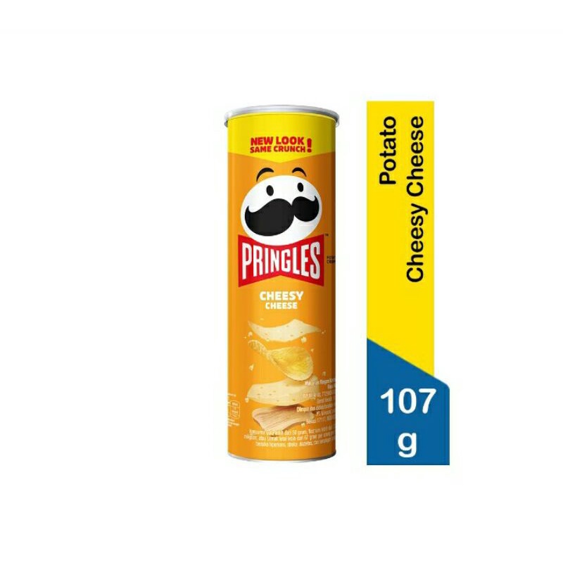 

Pringles Potato Crisps Cheesy Cheese 107G