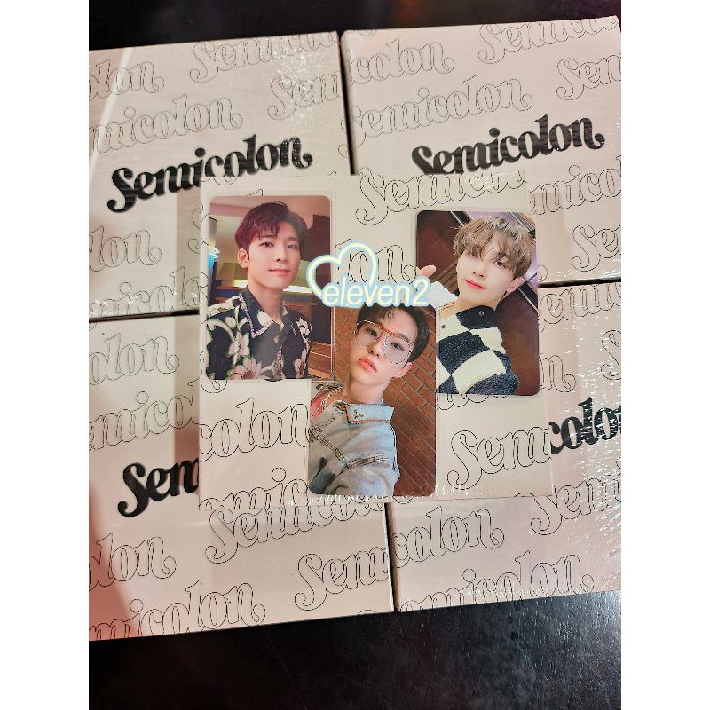 SEVENTEEN SEMICOLON OFFICIAL ALBUM SEALED BENEFIT POB HOSHI WONWOO JEONGHAN YES24 INTERPARK