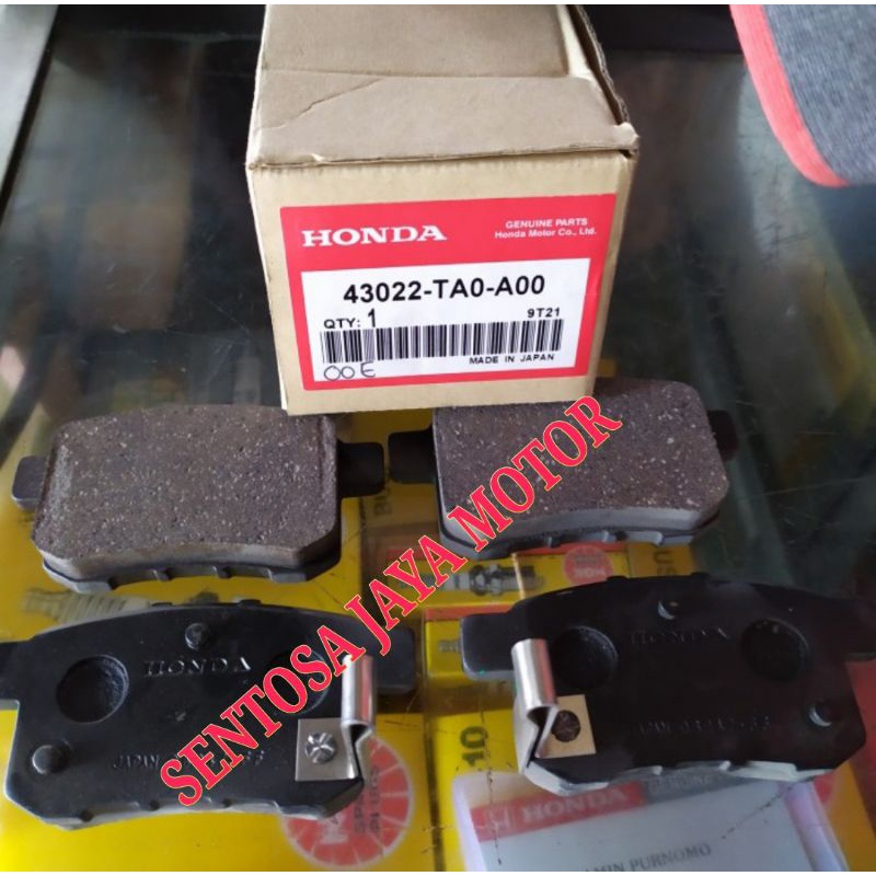 Kampas Rem Belakang Brake Pad Rear CRV Civic Accord Odyssey Original