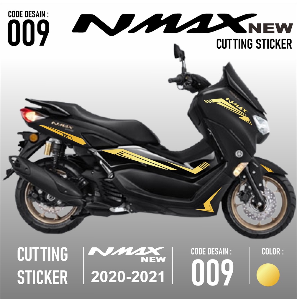 Cutting Sticker Nmax New - Aksesoris Motor Skotlet Sticker Striping Lis Variasi Cutting Sticker Yama
