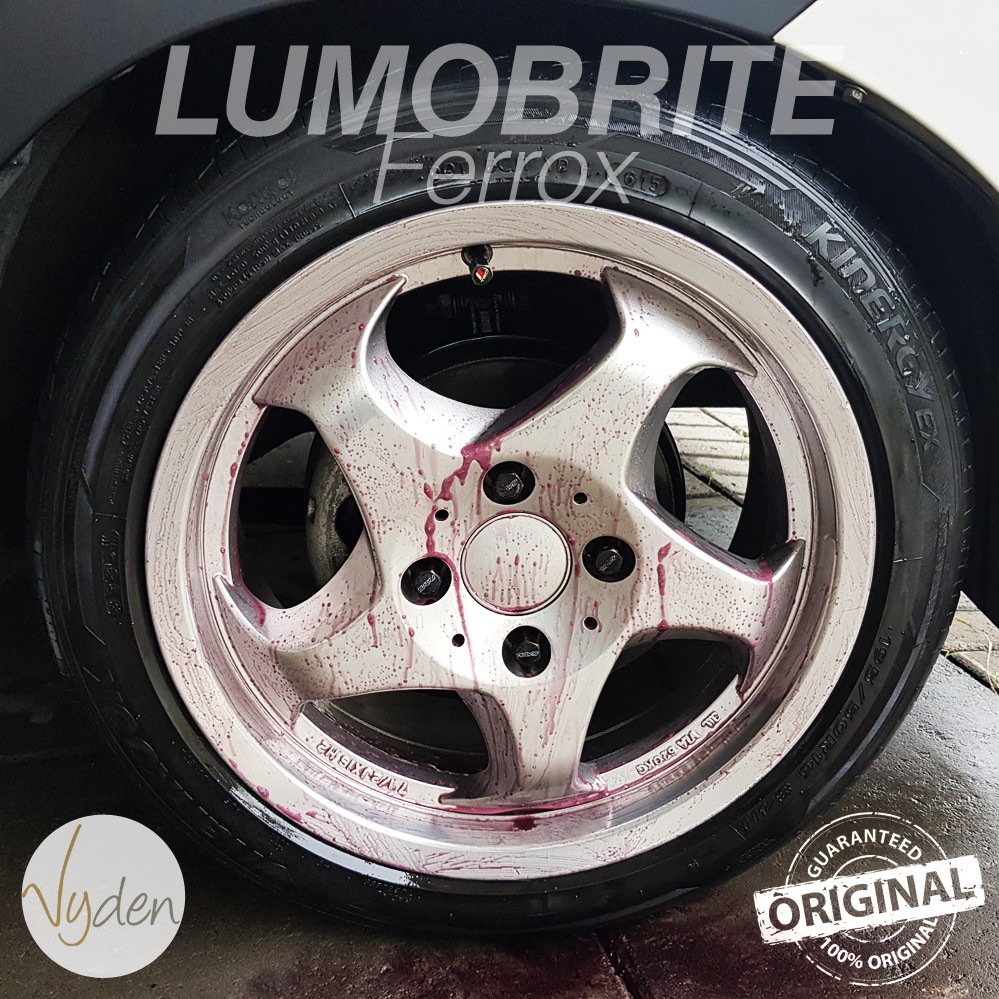 LUMOBRITE 9 Ferrox Wheel Cleaner and Iron Remover Pembersih Debu Besi Rem Pelek Oksidasi MURAH