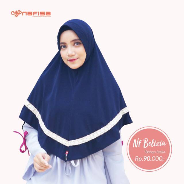 Jilbab Nafisa Belizia | Hijab Instan Nafisa | Kerudung Murah Berkualitas