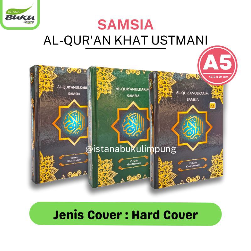ALQURAN MUSHAF UKURAN SEDANG/A5 - ALQURAN WAKAF DAN TADARUS