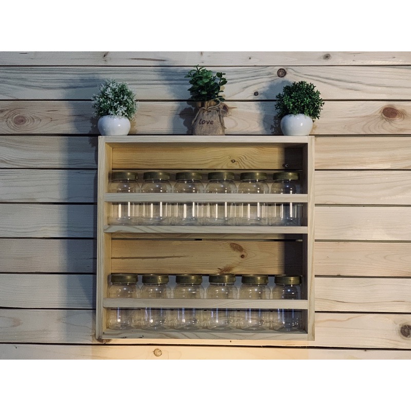 Rak Bumbu Susun (FREE 12 TOPLES)