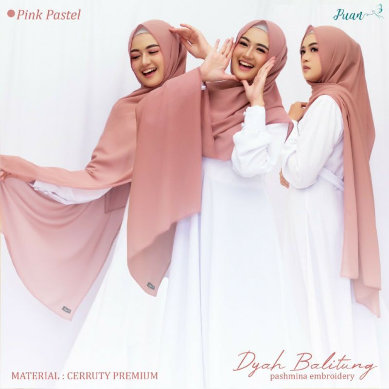 Pashmina dyah balitung crochet by puan
