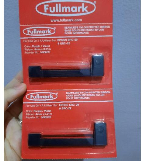 

Model Baru Fullmark Seamless Nylon Printer Ribbon ERC-09 ERC-22 / Pita Kalkulator Fullmark ERC-09 ERC-22