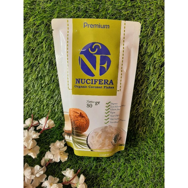 

Organic Coconut Flakes Nucifera 80gr