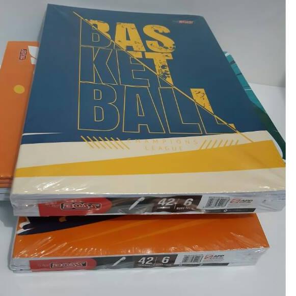 

Baru - Big Boss Buku Tulis 42 Lembar 1 Pack isi 6 Buku ,,