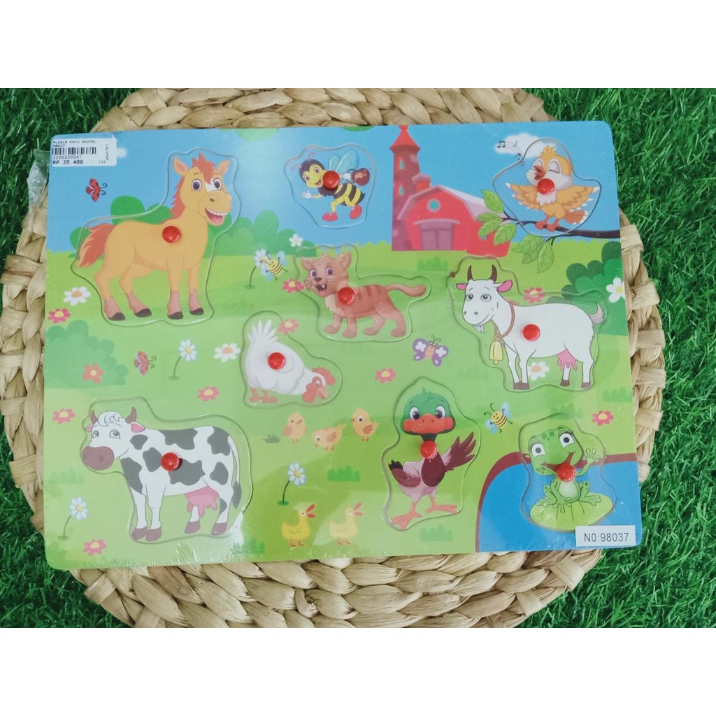 Mainan Puzzle Kayu