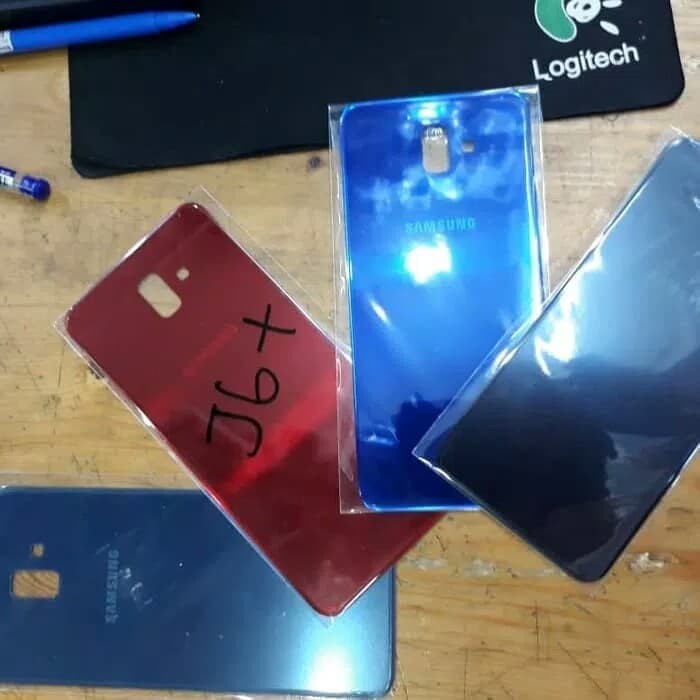jual  BACKDOOR BACK CASING TUTUP BELAKANG SAMSUNG J6+ J6 PLUS ORIGINAL