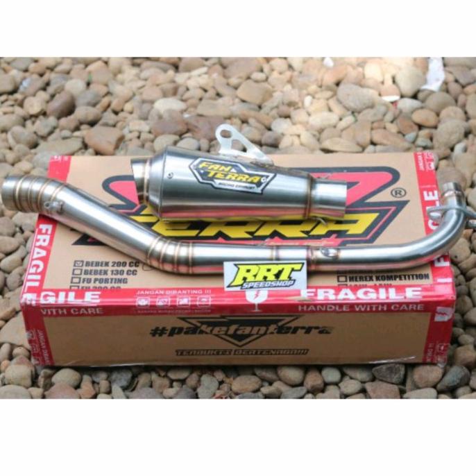 `````````] KENALPOT KNALPOT SLEEP ENGINE 200cc FANTERRA ORIGINAL ASLI ORI