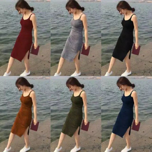 FX SHOP DRESS GIRL RAJUT / BODYCON DRESS PREMIUM HQ