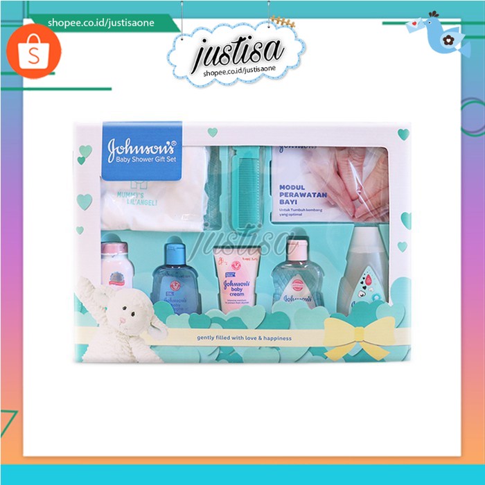 Promo !! Jhonson Baby Gift Box- Perlengkapan Mandi bayi- Sabun Bayi Set