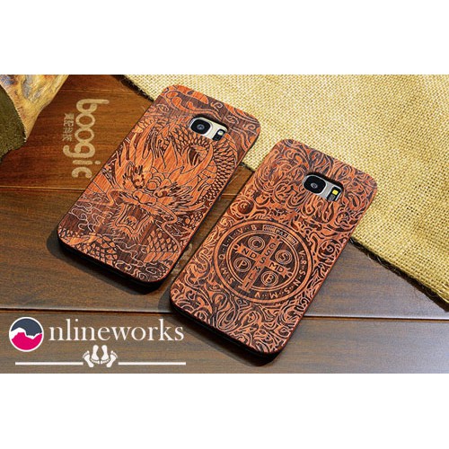High Quality Real Wood Phone Case  PC Pahatan Kayu Asli SOFT CASE SAMSUNG XIOAMI OPPO VIVO