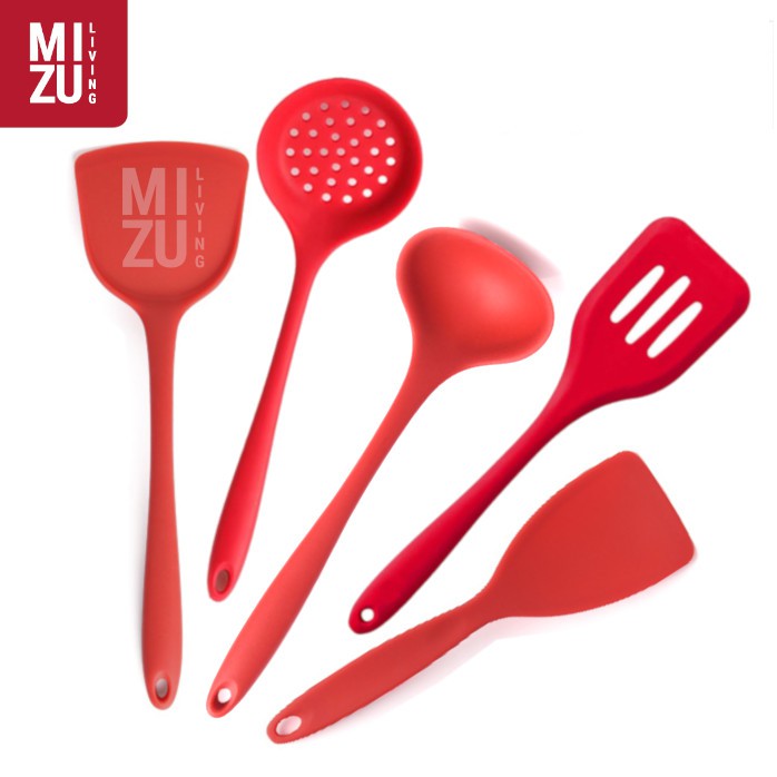 FULSILI Silicone Spatula Kitchen Sutil Silikon Anti-Lengket BPA-Free