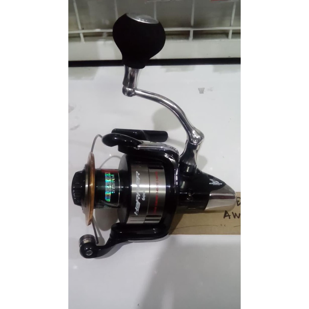 Reel Maguro Harrier 6000 13 Ball Bearing Full Metal Body TERBAIK